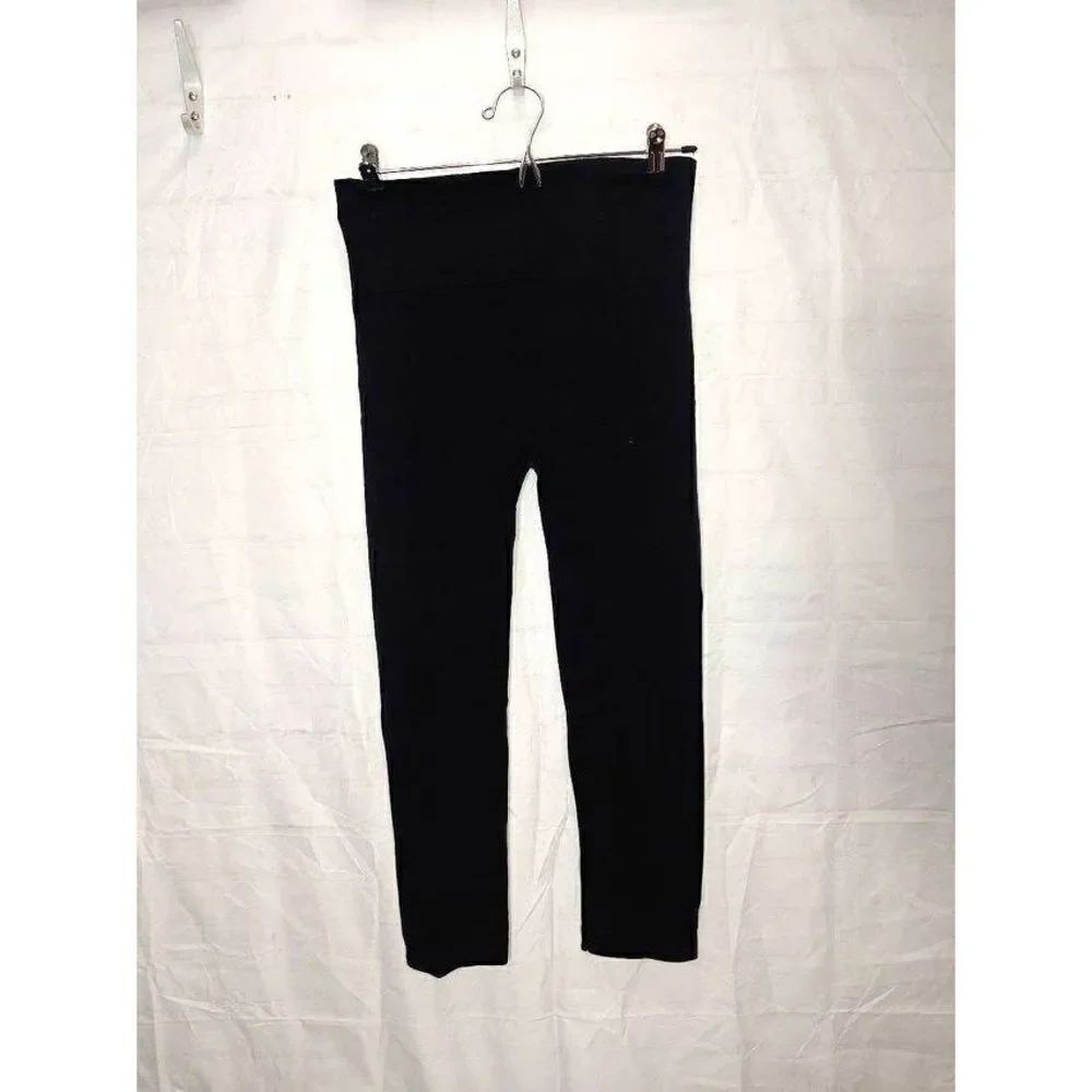 Suzy Sheir Women's Size Medium Black Footless Tights